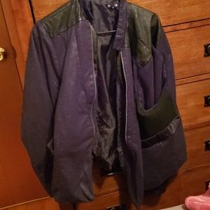 Torrid faux leather moto jacket